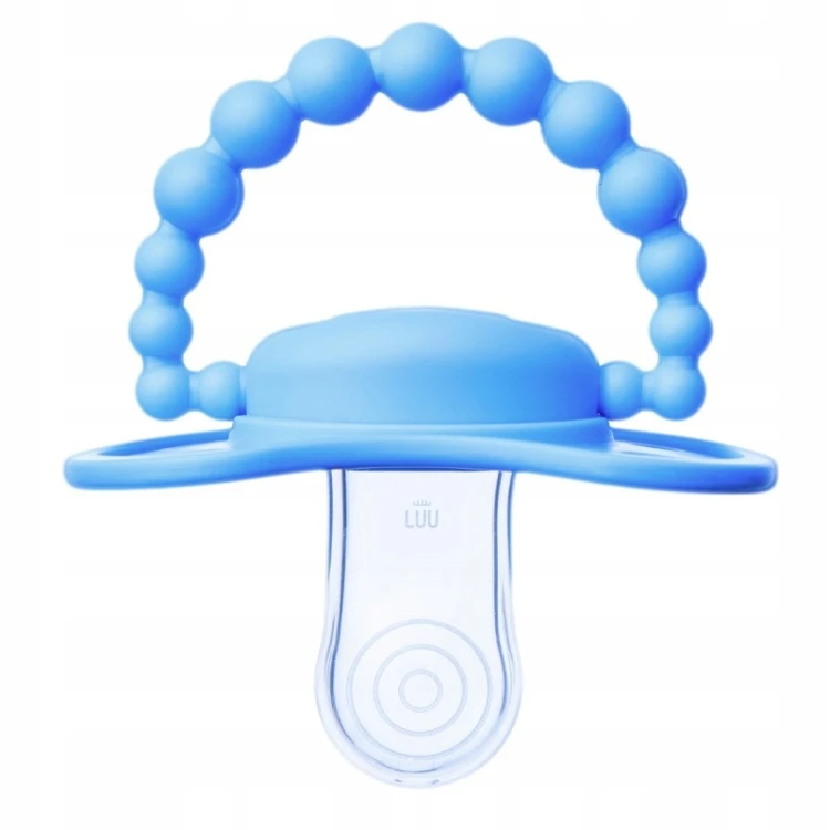 Smoczek pozycjonujący LUU Kids Greek Sky 0-3m