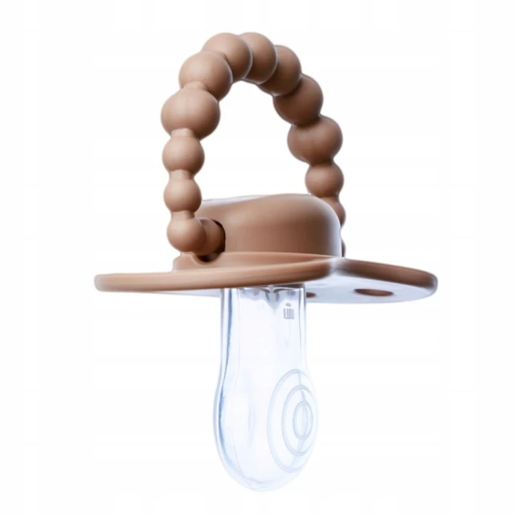 Smoczek pozycjonujący LUU Kids Milk Hazelnut 3-6m