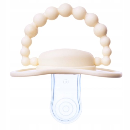 Smoczek pozycjonujący LUU Kids American Cream 0-3m