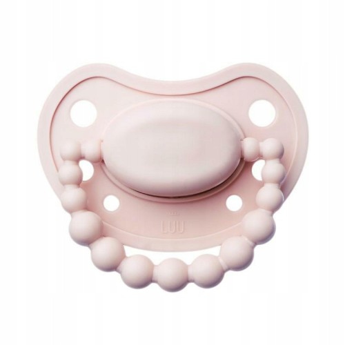 Smoczek pozycjonujący LUU Kids Velvet Blush 6m+