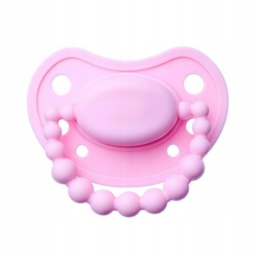 Smoczek pozycjonujący LUU Kids Pink A Boo 6m+