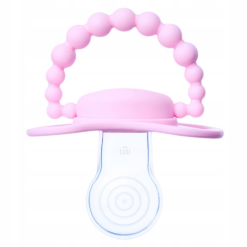Smoczek pozycjonujący LUU Kids Pink A Boo 6m+