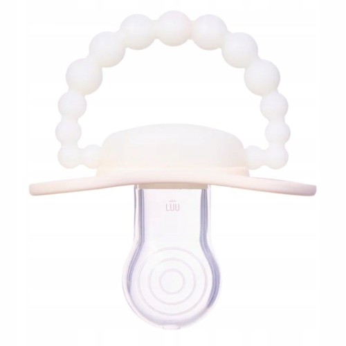Świecący w ciemności smoczek LUU Kids American Cream Glow 6m+