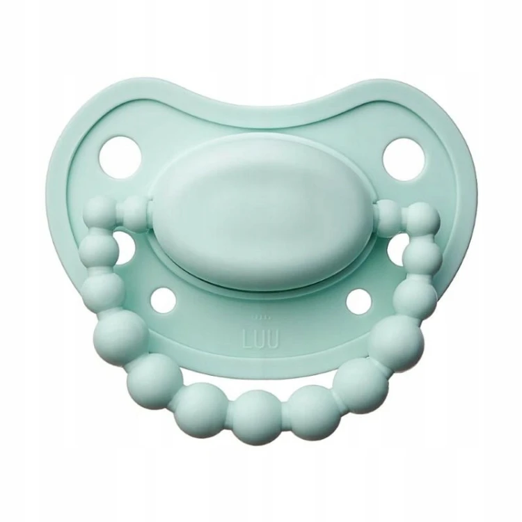 Smoczek pozycjonujący LUU Kids Vivid Mint 3-6m