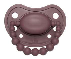 Smoczek pozycjonujący LUU Kids Moroccan Pink 0-3m