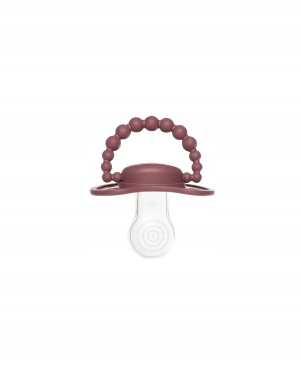 Smoczek pozycjonujący LUU Kids Moroccan Pink 6m+