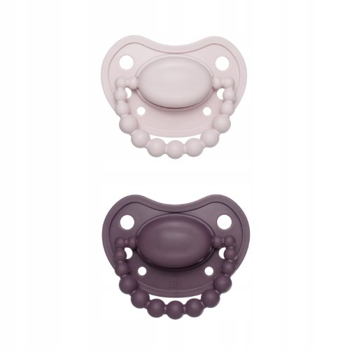 Zestaw smoczków LUU Kids Blueberry Shake i Sweet Plum 6M+
