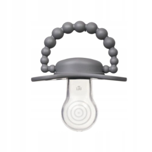 Smoczek pozycjonujący LUU Kids Lovely Gray 3-6m