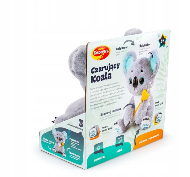Dumel Interaktywny Czarujący Koala Mówi po polsku