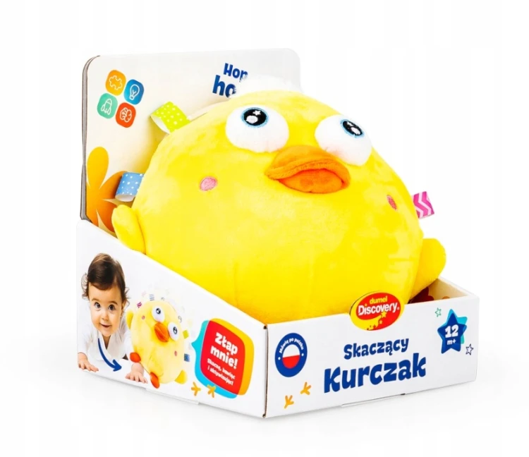 Pluszak interaktywny Dumel Skaczący kurczak
