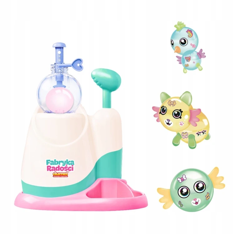 DUMEL FABRYKA RADOŚCI BALONY 195 EL KREATYWNA ZABAWKA DLA DZIECKA 3 LATA+
