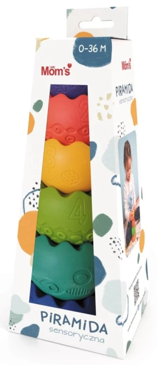 Piramida sensoryczna pastelowa