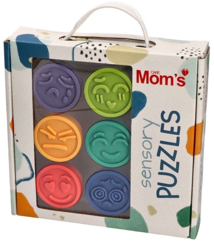 Sensory Puzzles Emocje Mom's care