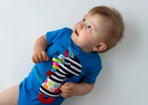 Tymek piszczek z gryakiem Mom's Care