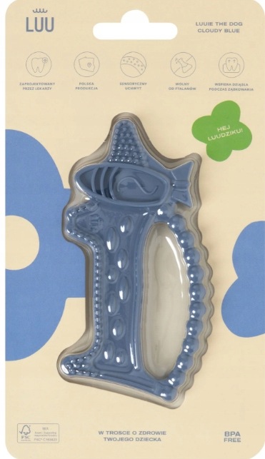 Gryzak Luuie The Dog Cloudy Blue