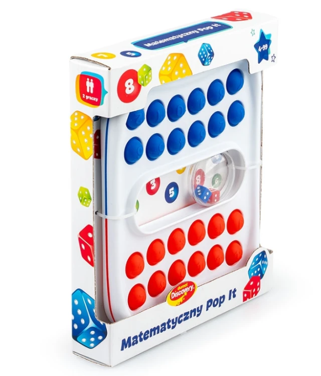 Dumel MATEMATYCZNY POP IT Zabawka Edukacyjna Gra C