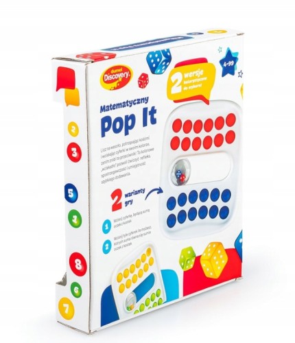 Dumel MATEMATYCZNY POP IT Zabawka Edukacyjna Gra C