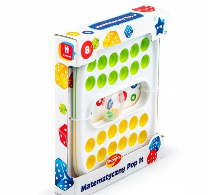 Dumel Discovery MATEMATYCZNY POP IT Zabawka Edukac